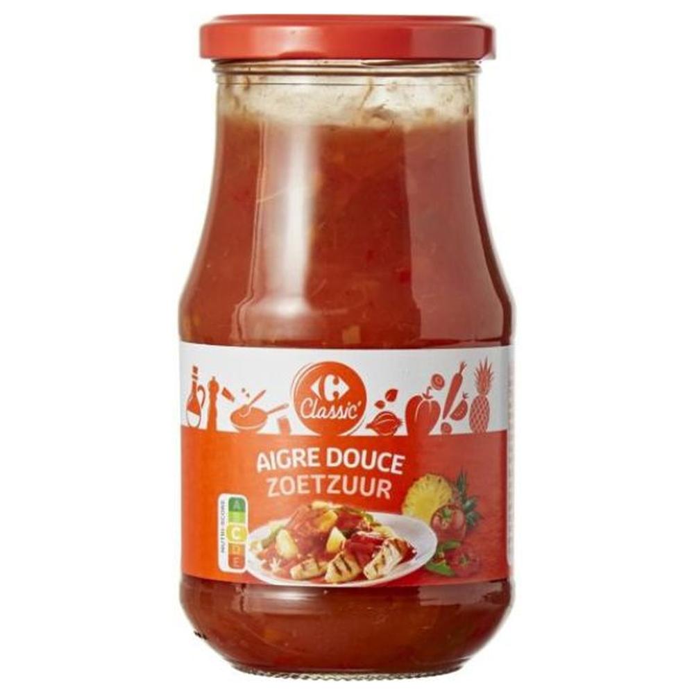 [704388] Sauce Aigre Douce Carrefour Classic 420g