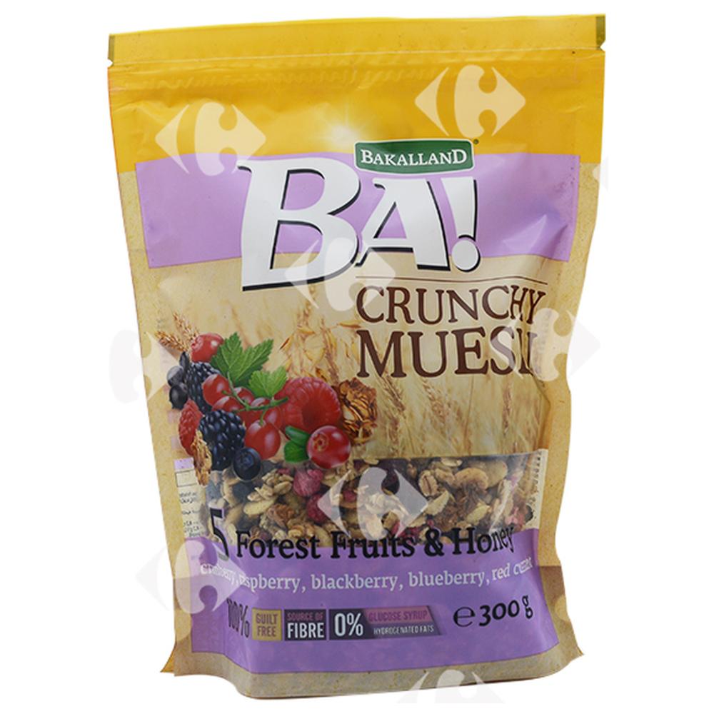 [643288] Muesli Crunchy Fruits des Bois Ba 300g.