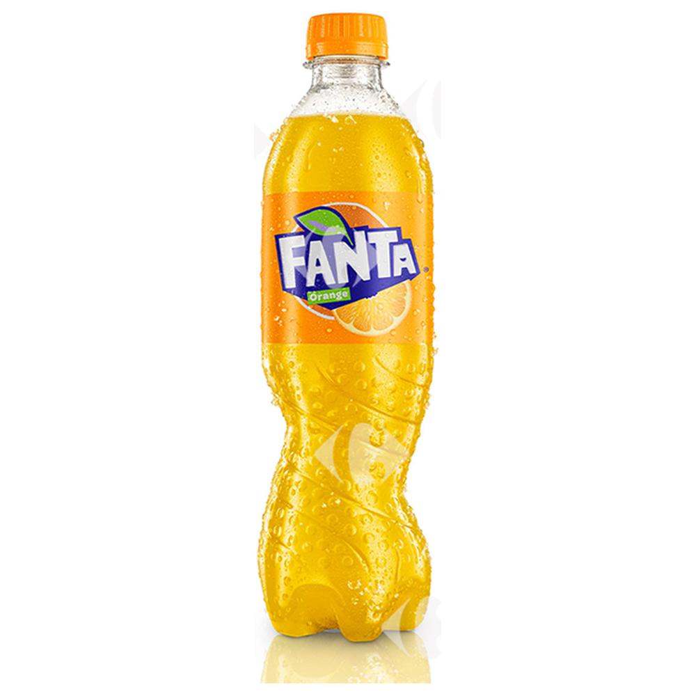 Boisson gazeuse Fanta orange bouteille 1L.