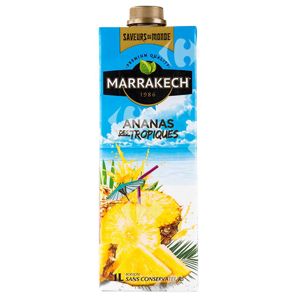 Jus d'Ananas Saveurs Du Monde Marrakech 1L.