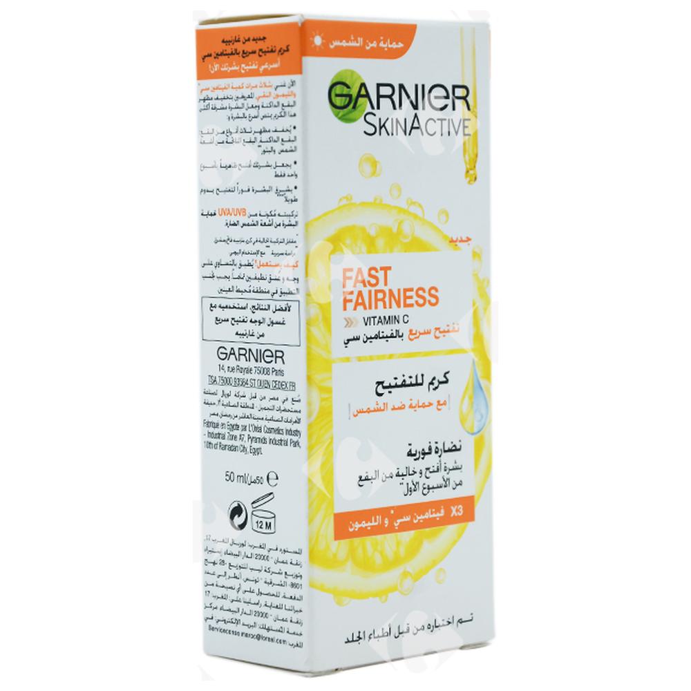 Gel Nettoyant Fast Fairness Lemon Skin Active Garnier 100ml.