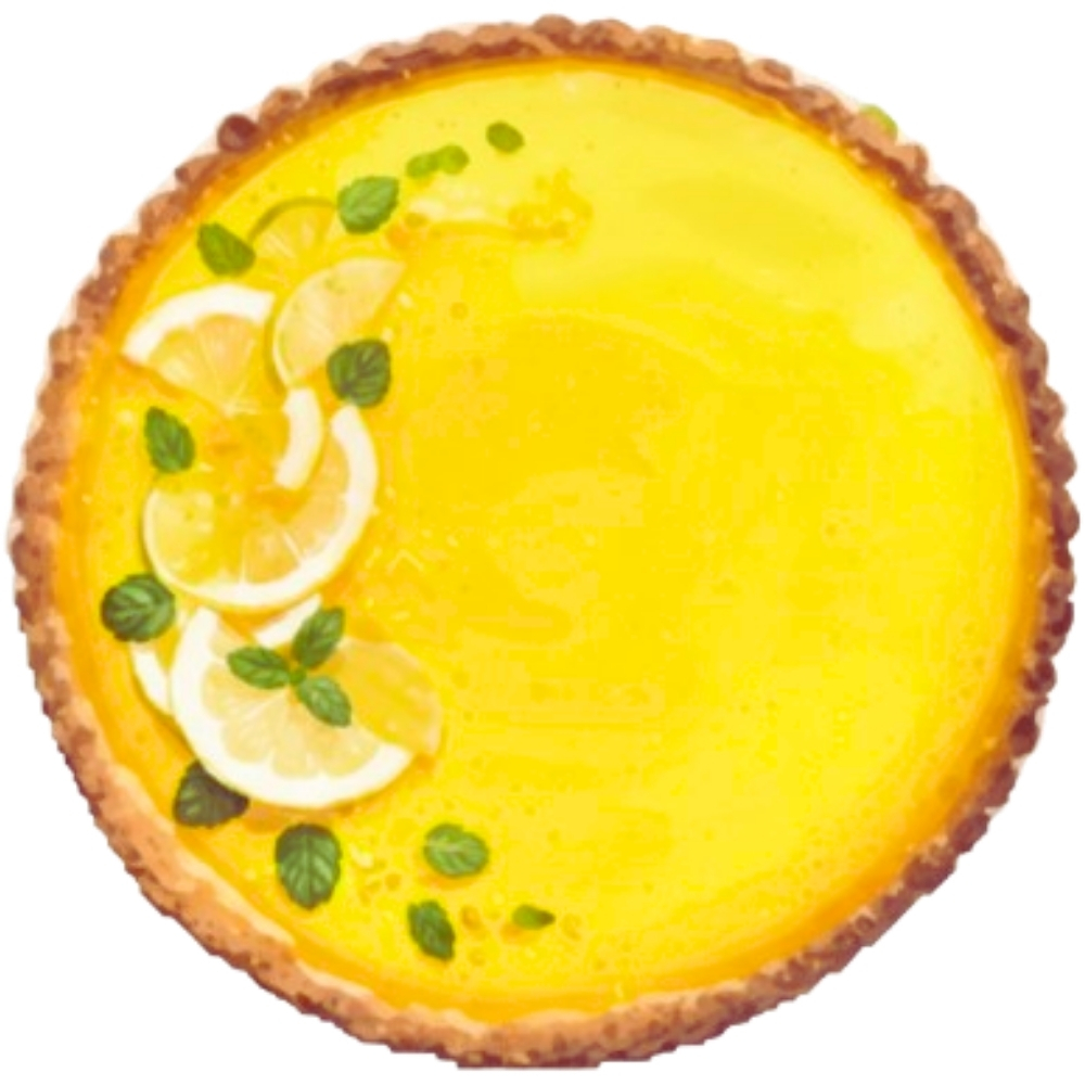[161233] Tarte au citron 6 personnes.