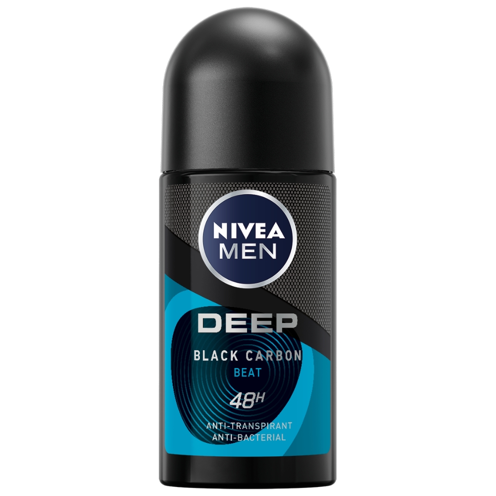 Déodorant Roll On Homme Deep Beat Nivea Men 50ml.
