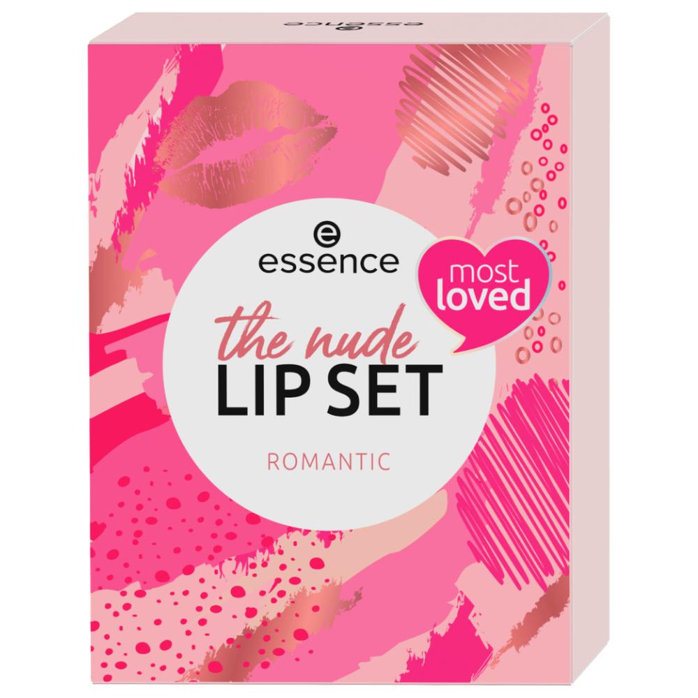 [713429] Coffret Lèvres Nude Romantique Essence.