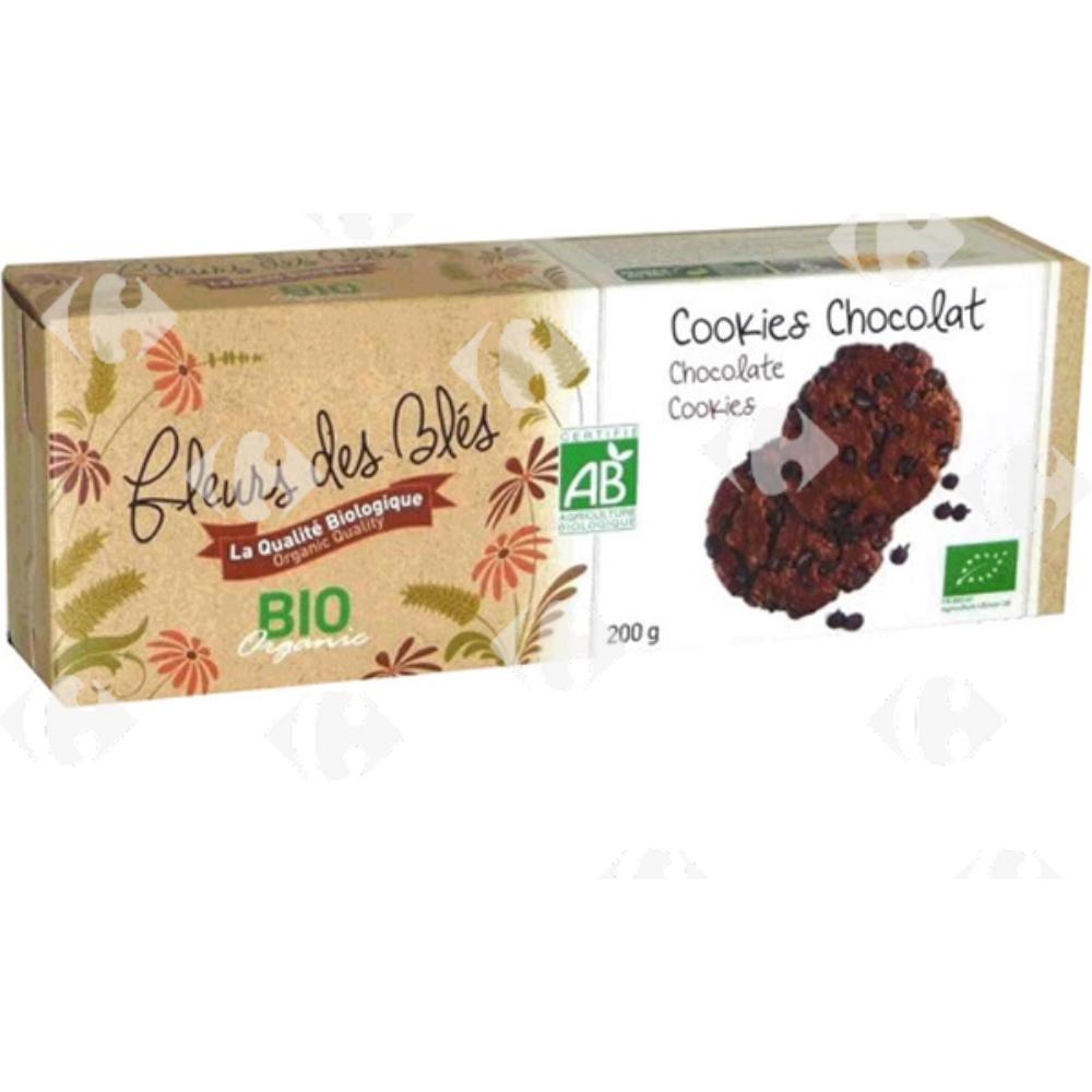 Biscuits Cookies Chocolat Bio Fleurs De Blés 200g