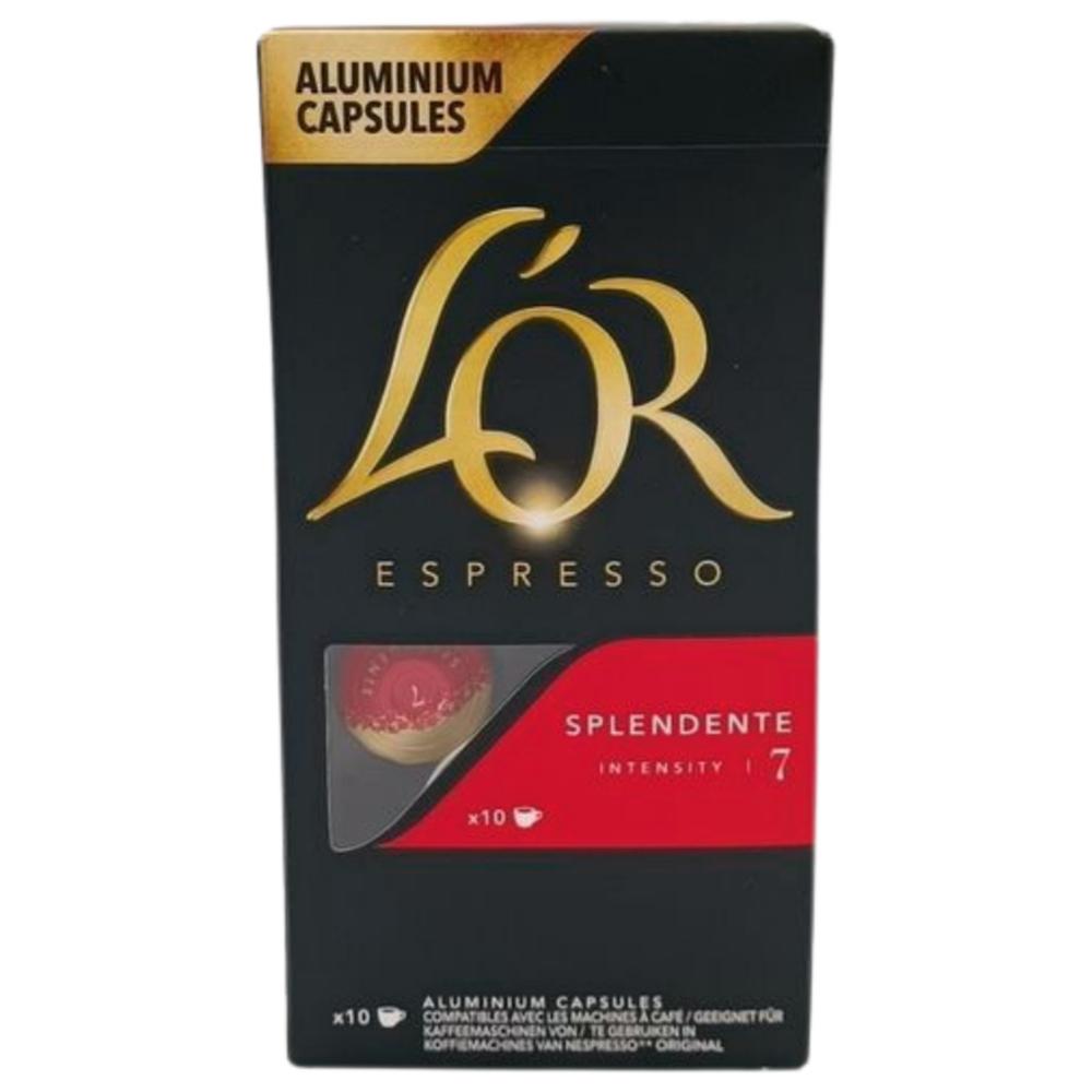 [640924] Café en Capsules Splendente l'Or N7 10 unités.