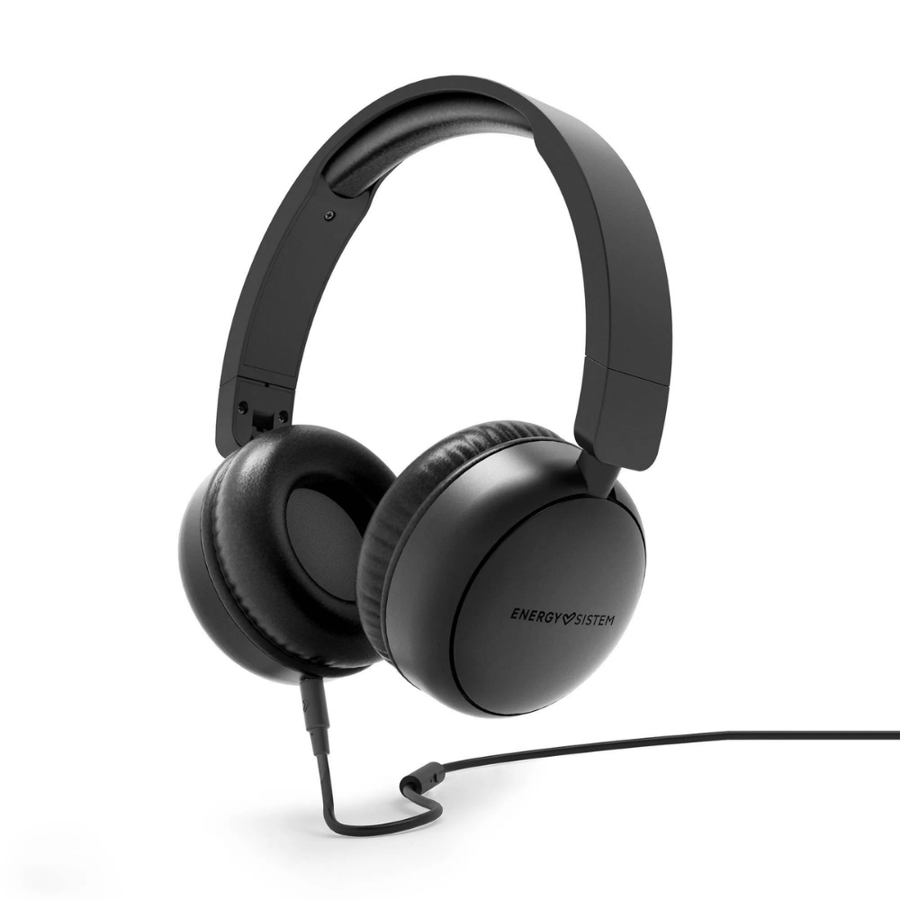 [712580] Casque Filaire Soundspire Noir Energy Sistem
