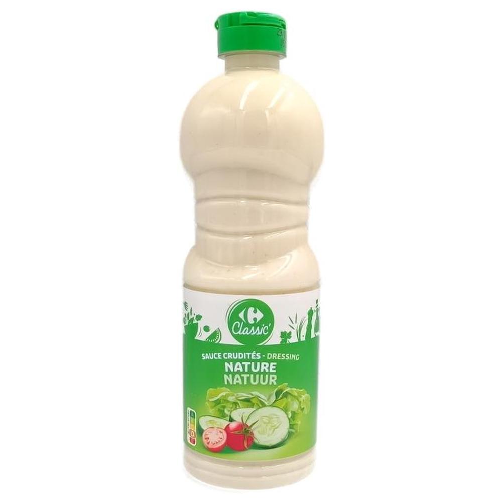 [689607] Sauce Crudités Nature Carrefour 500ml