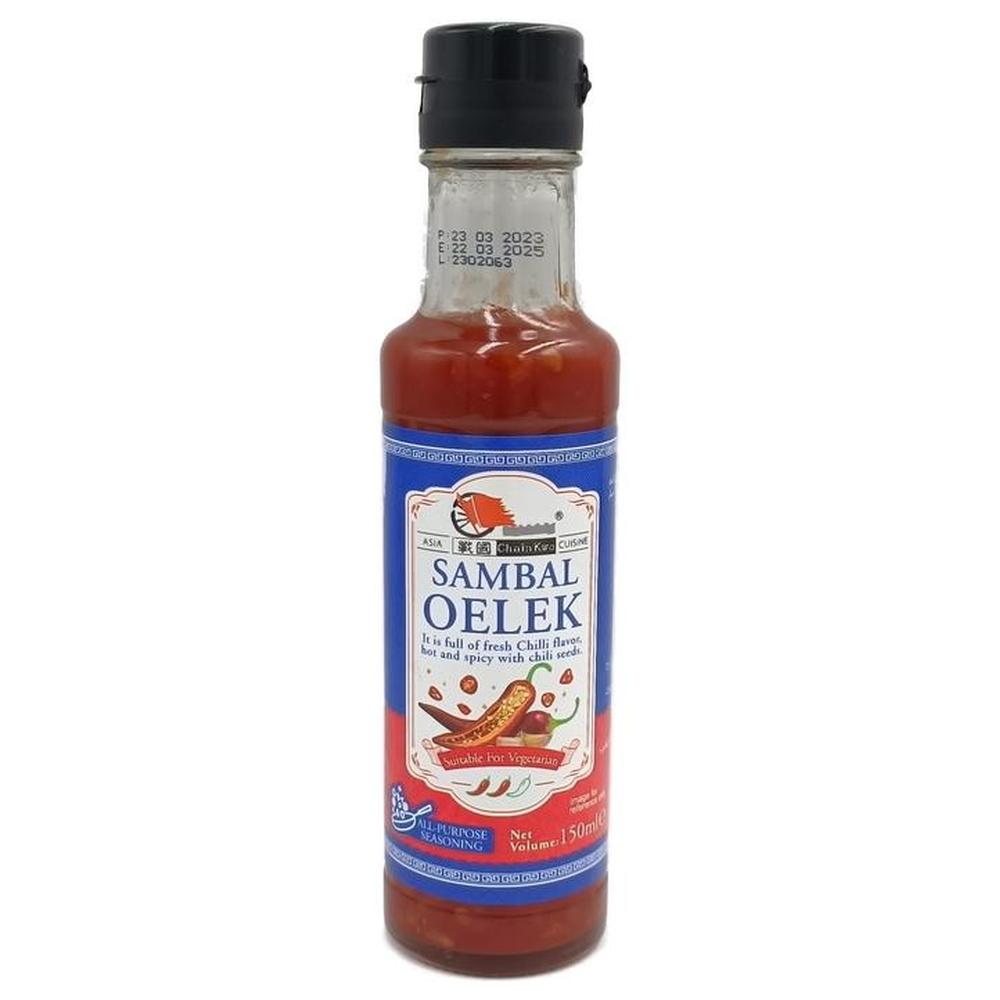Sauce Chili Sambal Oelek Chain Kwo 150ml.