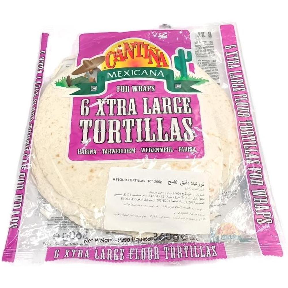 Tortilla Cantina 6x360g.
