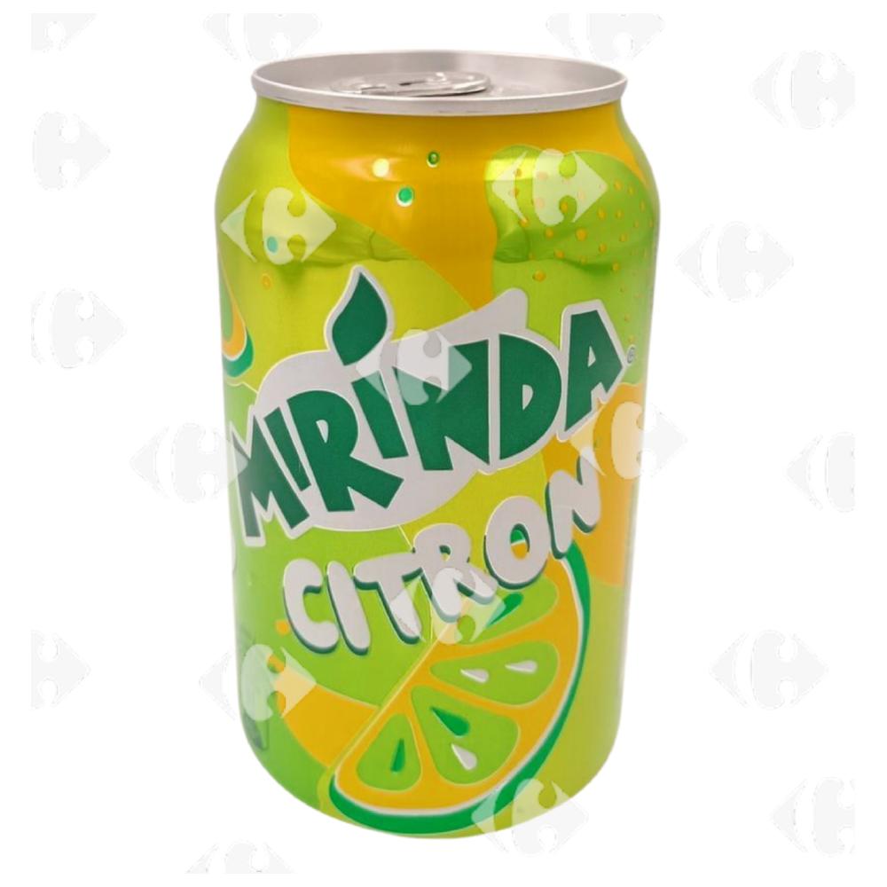 Boisson Gazeuse Canette Mirinda Citron 33cl.