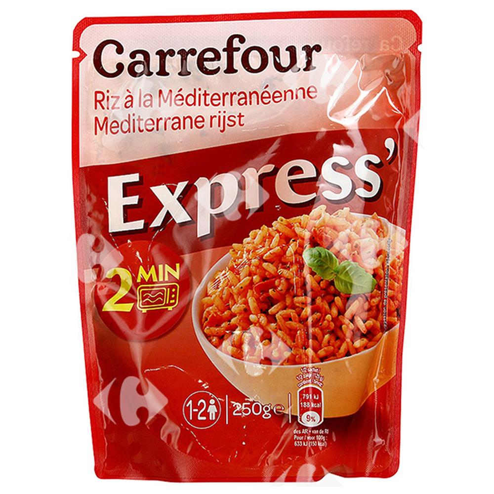[656537] Riz Cuisiné à La Méditerranéenne Carrefour 250g.