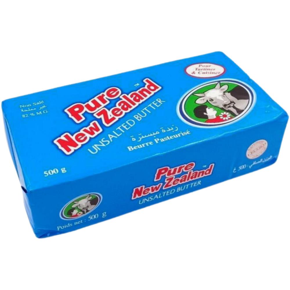 Beurre Doux Pure New Zealand Bloc 500g.
