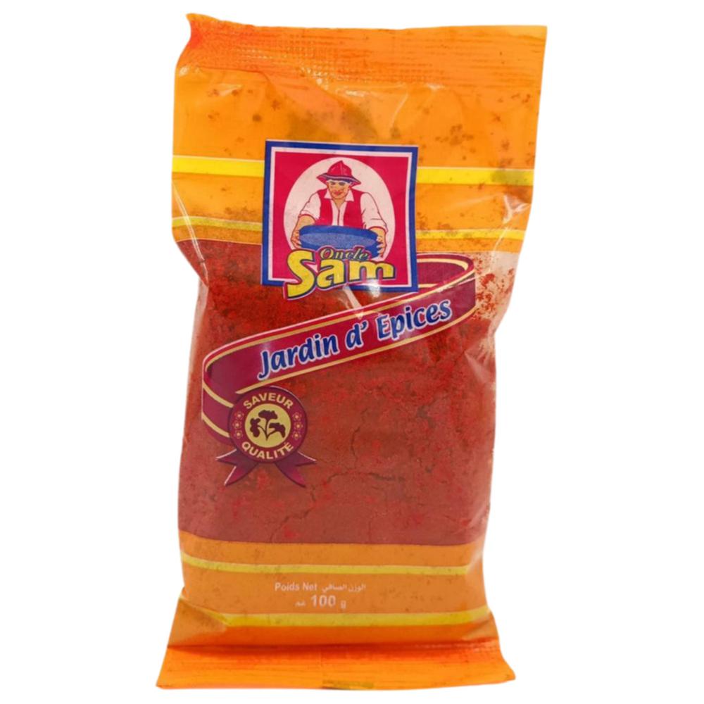 [28077] Piment Doux Moulu Oncle Sam 100g.