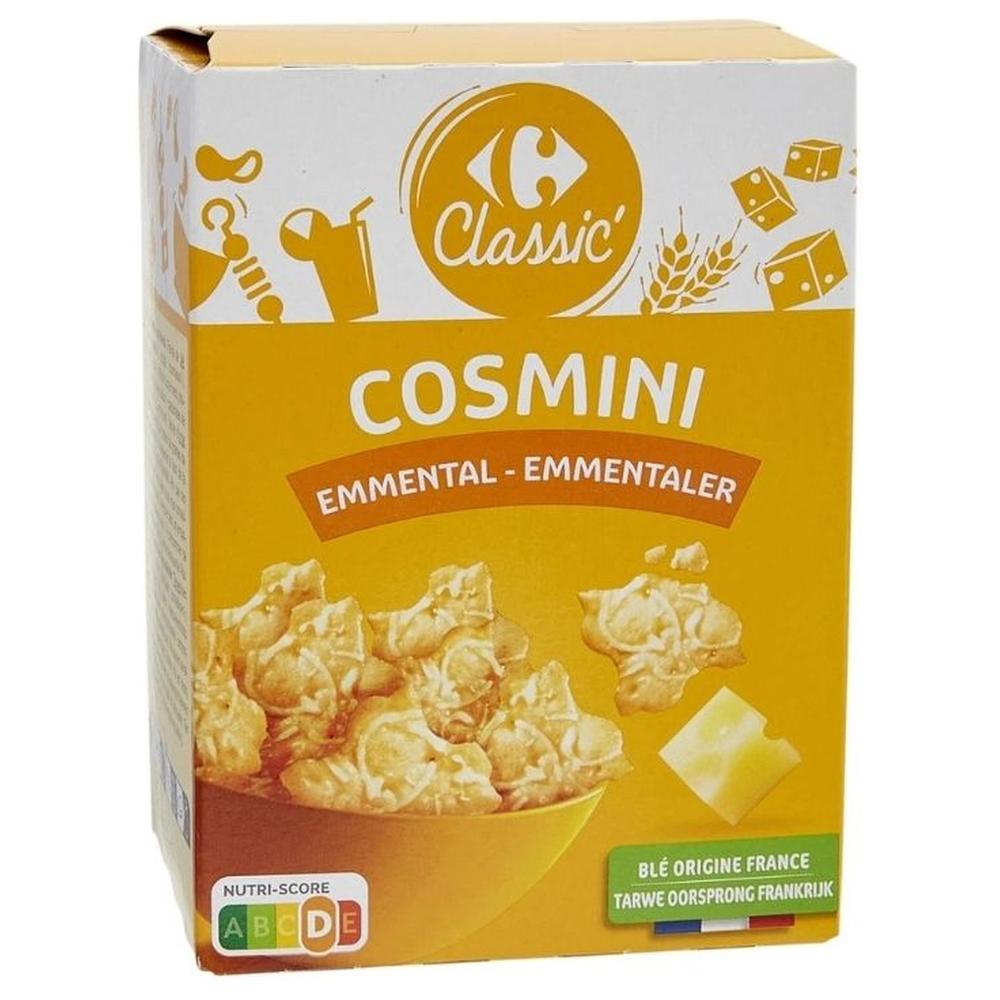 Crackers Emmental Carrefour Classic 105g