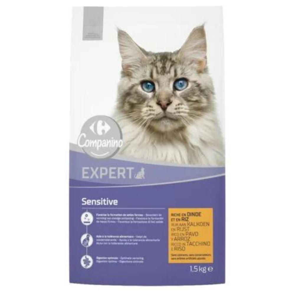 Croquettes pour Chat Carrefour Companino 1,5kg