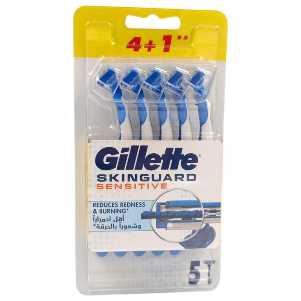 [706781] Rasoir Skinguard Disposable Gillette 4+1.