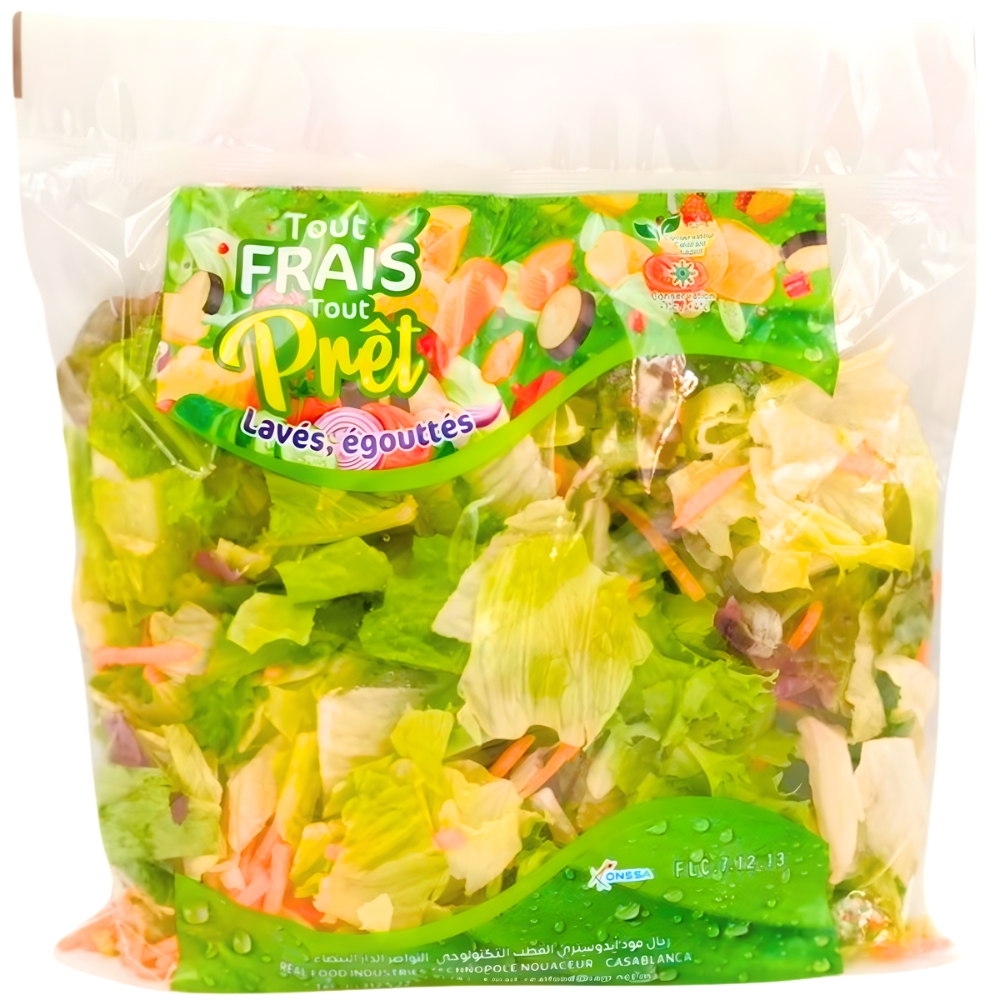 [316033] Salade Mélangée Tout Prêt Sachet 250g