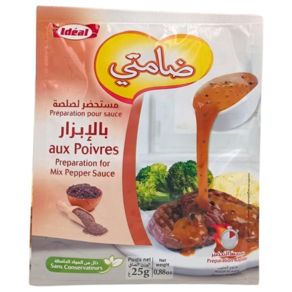 Sauce Poivres Damti Idéal 25g.