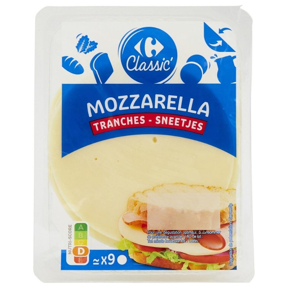 Mozzarella en Tranches Carrefour 200g 9 tranches
