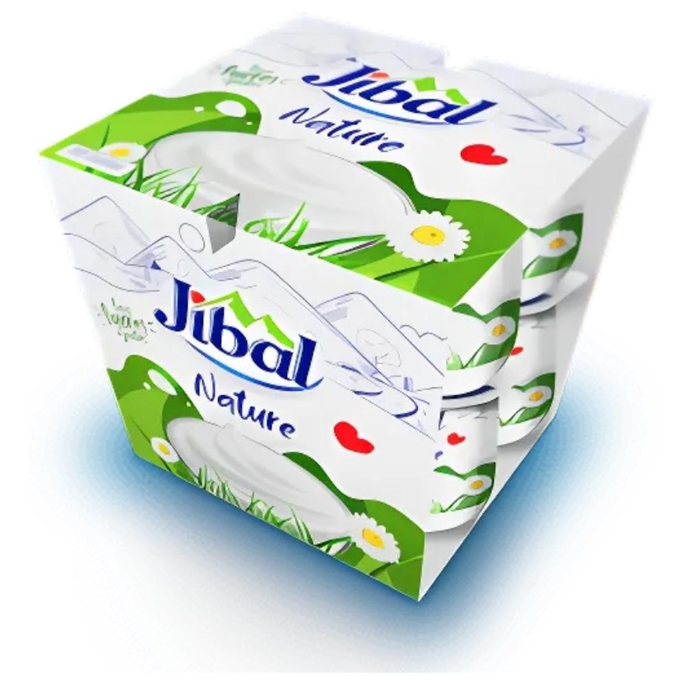 Pack Yaourt Brassé Nature Pot Jibal 8x100g