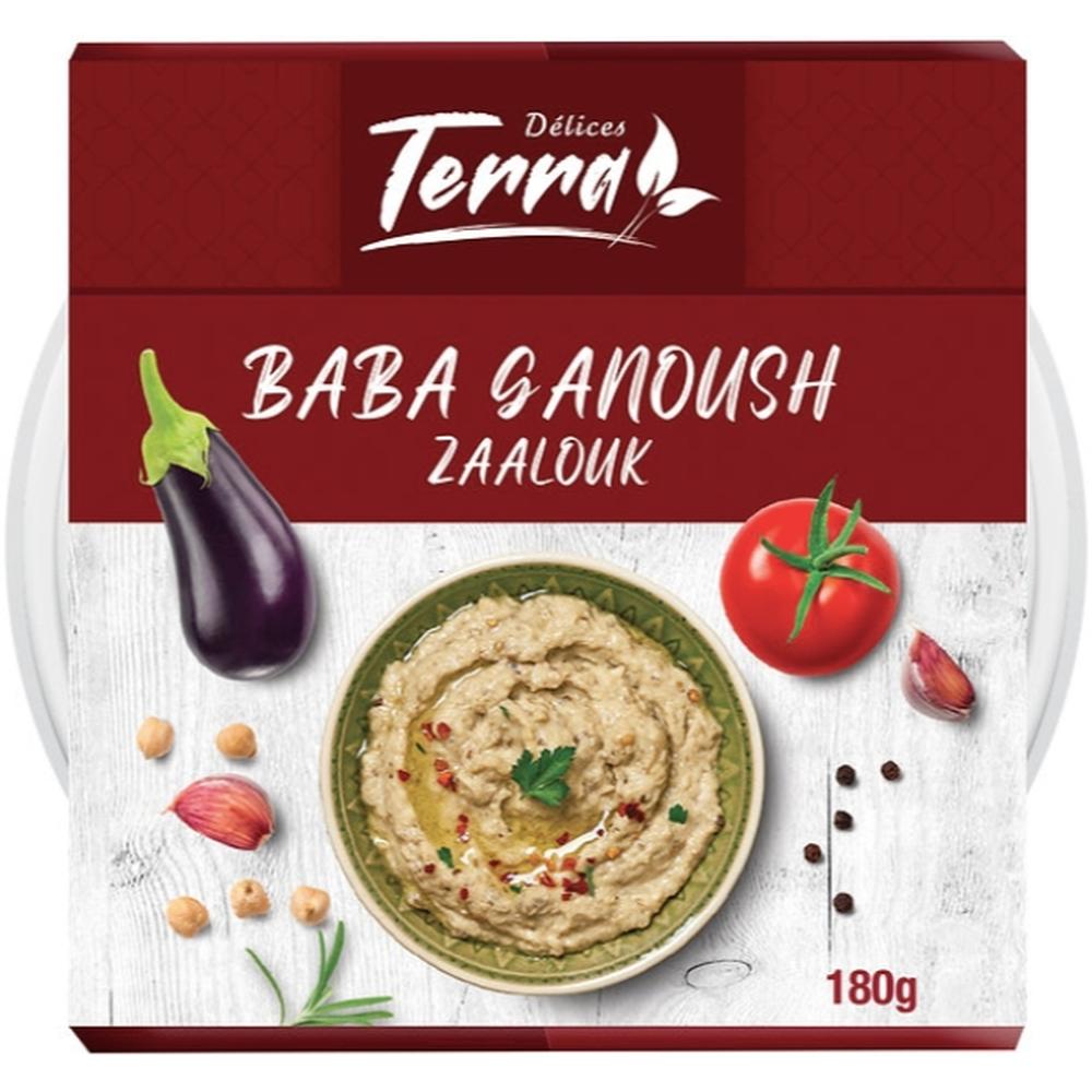 [712726] Houmous Baba Ganoush Zaalouk Terra Delice 180g.