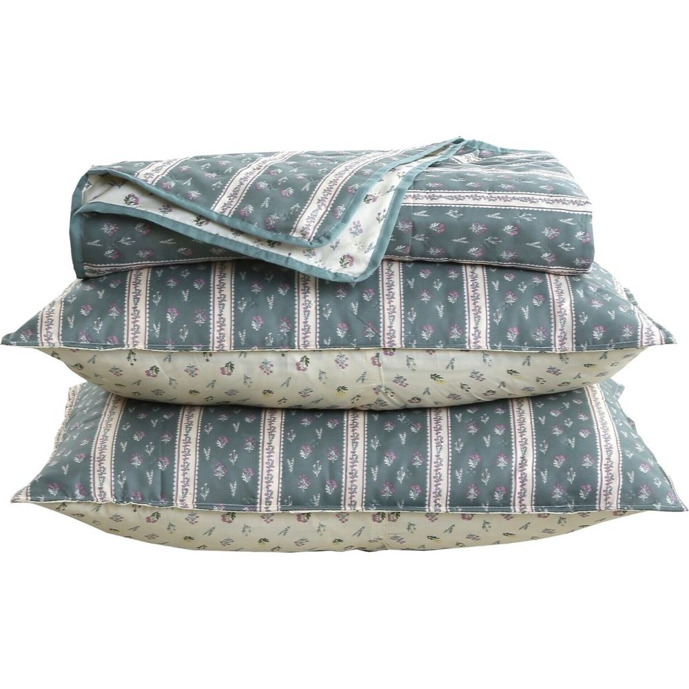 Couvre-Lit Rayure Campestre Kasa 240x220cm