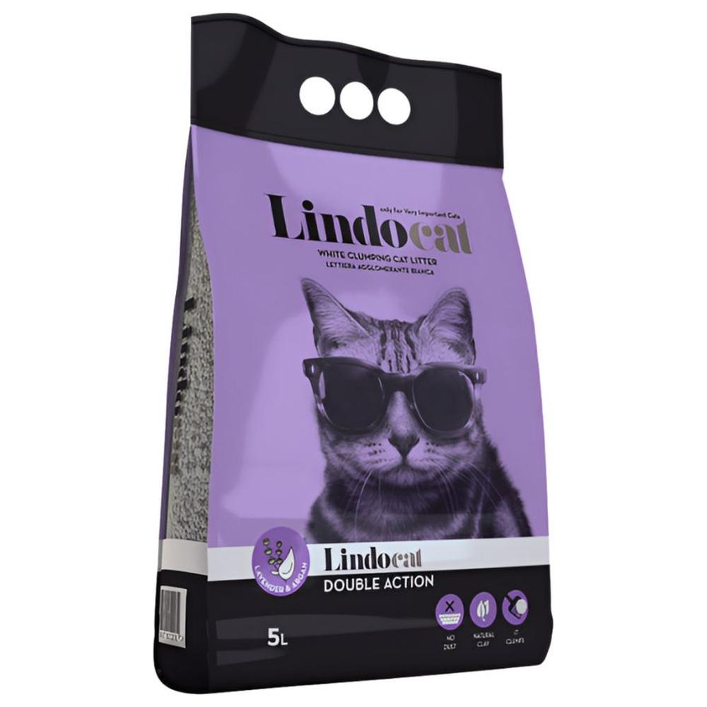 [710317] Litière Double Action Lavande Lindocat 5L