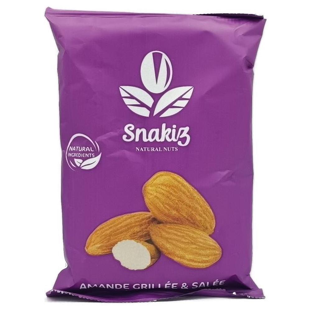 [712858] Amandes Grillées et Salées Snakiz 100g