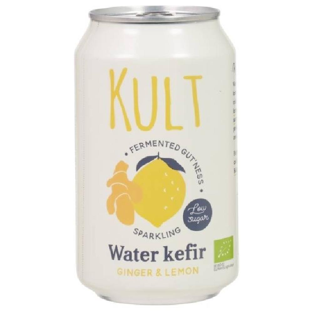 Kéfir Gingembre Citron Kult Canette 330ml
