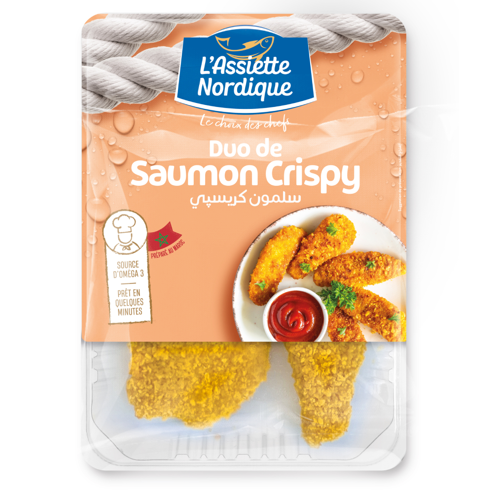 [727325] Crispy Saumon Duo L'Assiette Nordique 120g