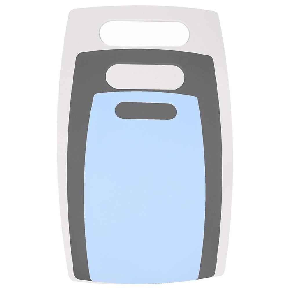 [709656] Ensemble de 3 Planches à Découper en Plastique Luna