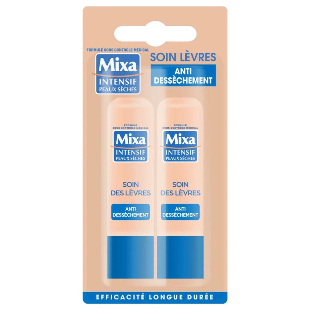 [725114] Baume à Lèvres Anti-Dessèchement Mixa 2 unités