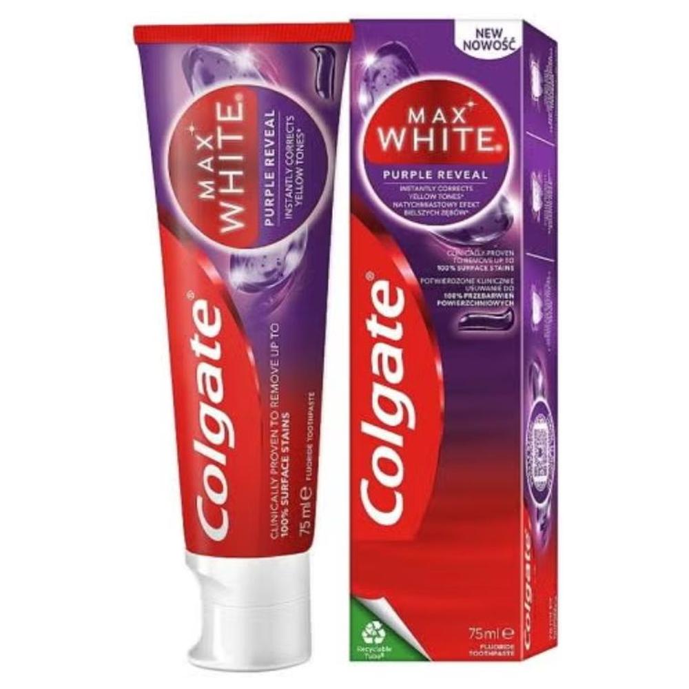 [721924] Dentifrice Optic White Purple Colgate 75ml