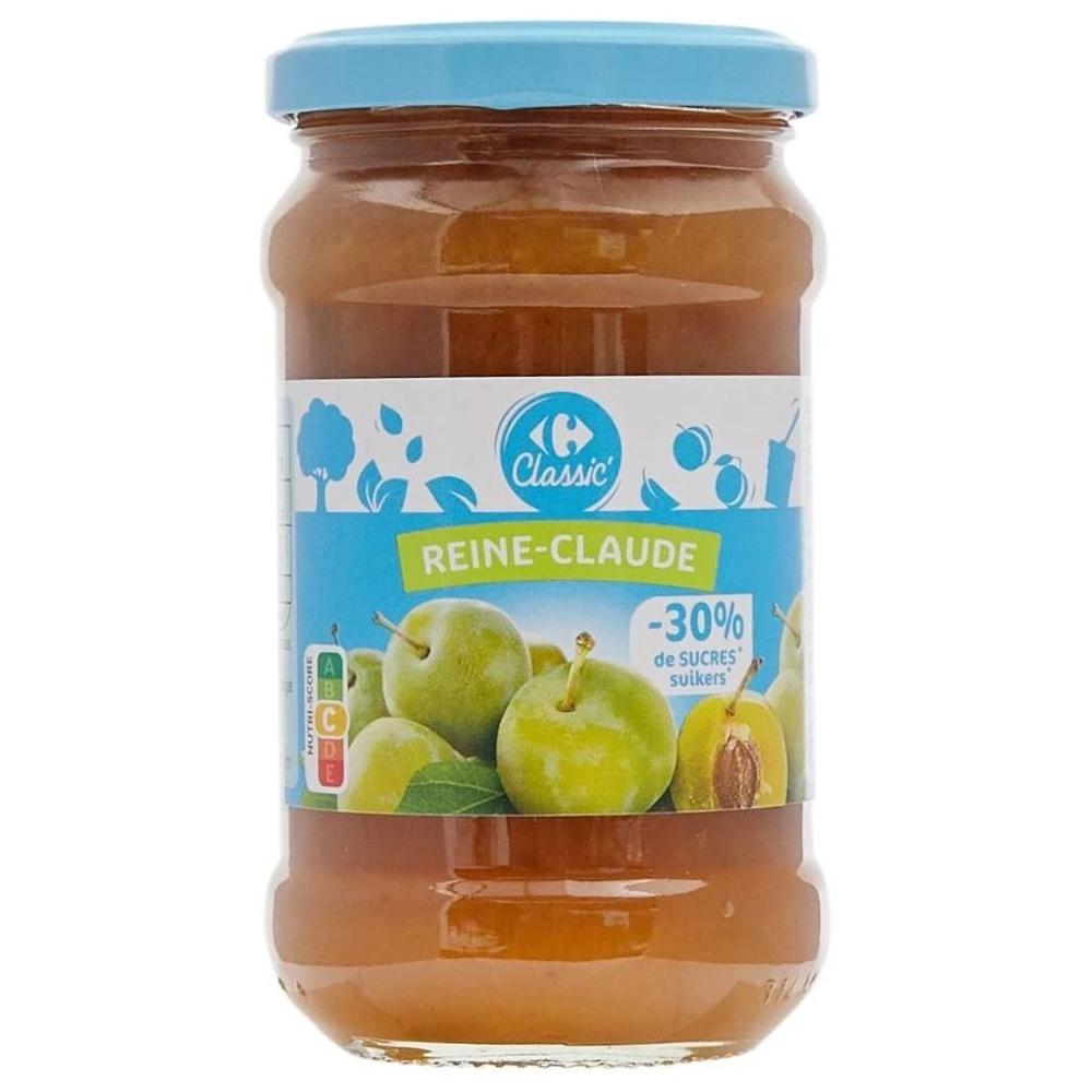 Confiture Reine-Claude Allégée en Sucres Carrefour 340g