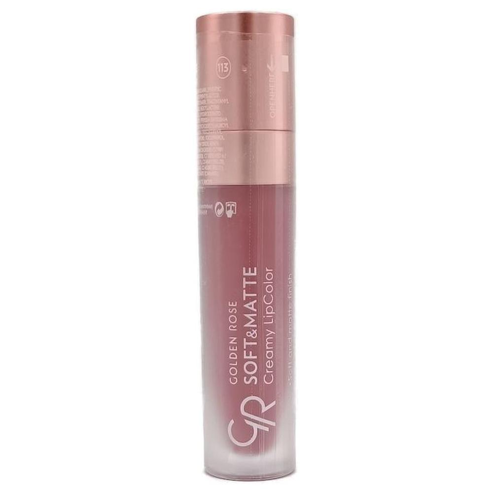 Gloss Creamy Soft Matte Golden Rose N°113 1 unité