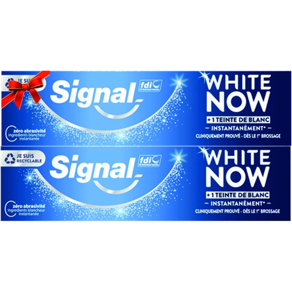 Pack de 2 Dentifrices Blancheur Signal 75ml