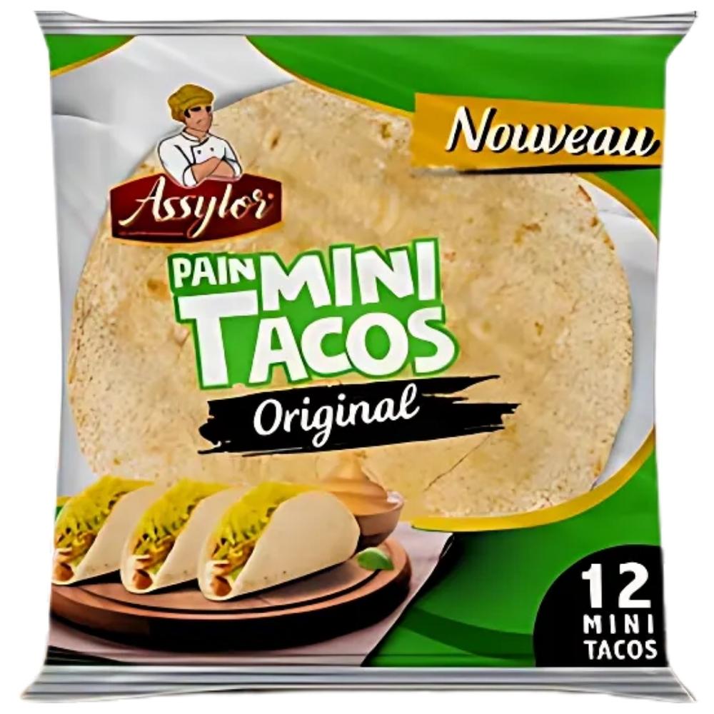 Pain Mini Tacos Original Assylor 12 unités