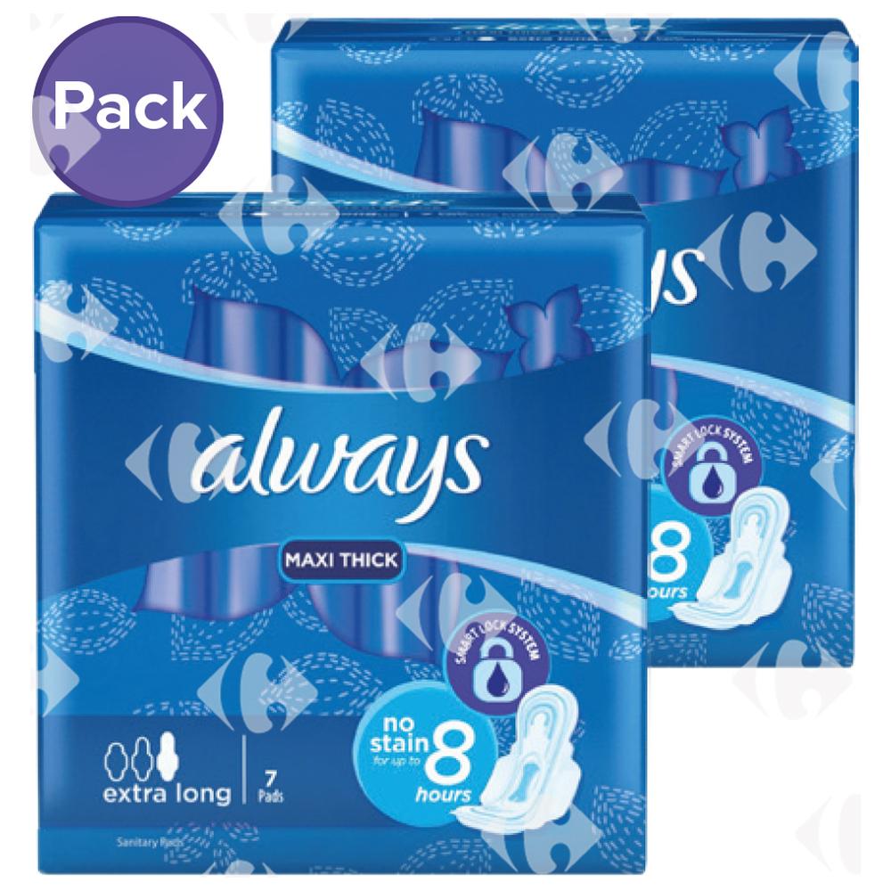Pack 2 Serviettes Always Thicks SP Taille 3