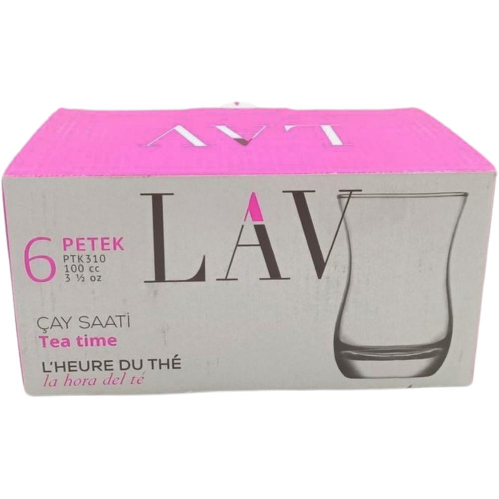 [657640] Verres à Café Lavables Petek 10cl 6 unités.