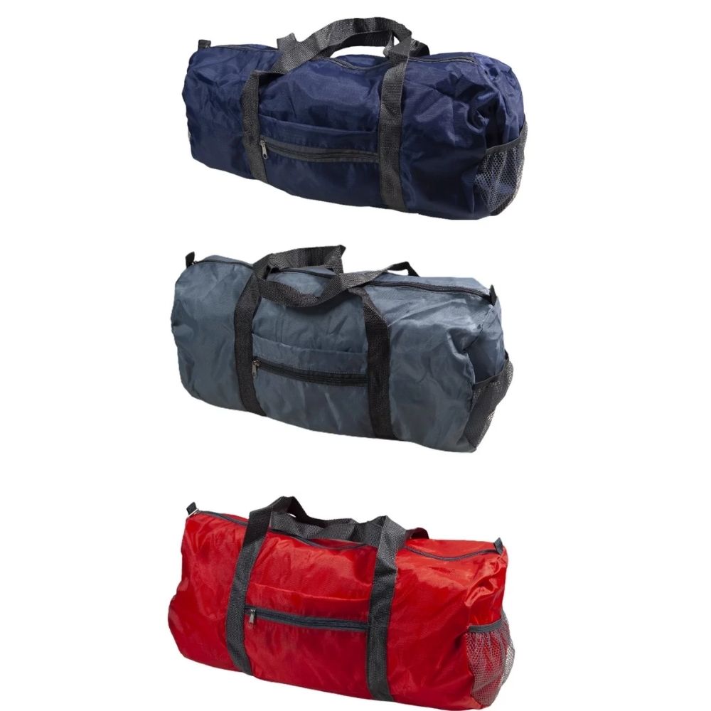 Sac Polochon Pliable 3 Couleurs 48 cm