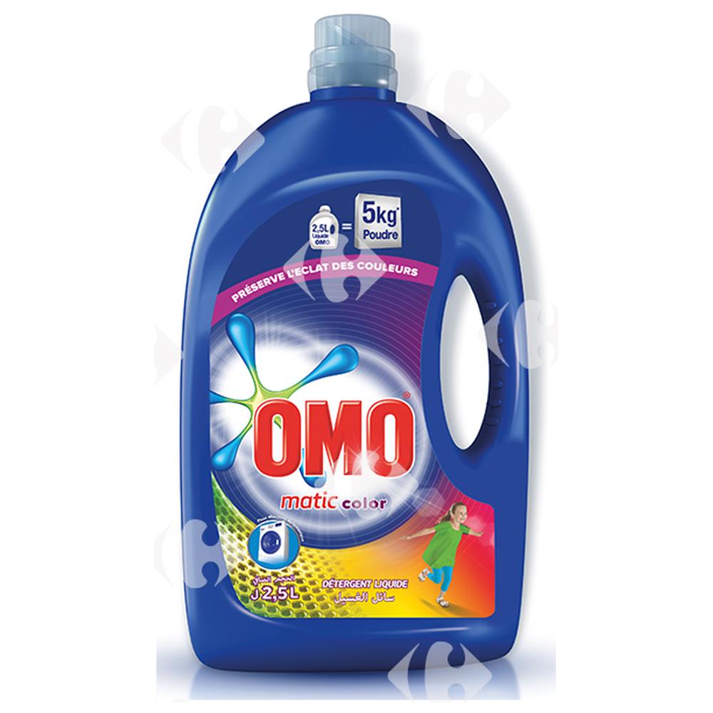 [632463] Détergent Lessive Liquide Couleur Omo Matic 2,5L