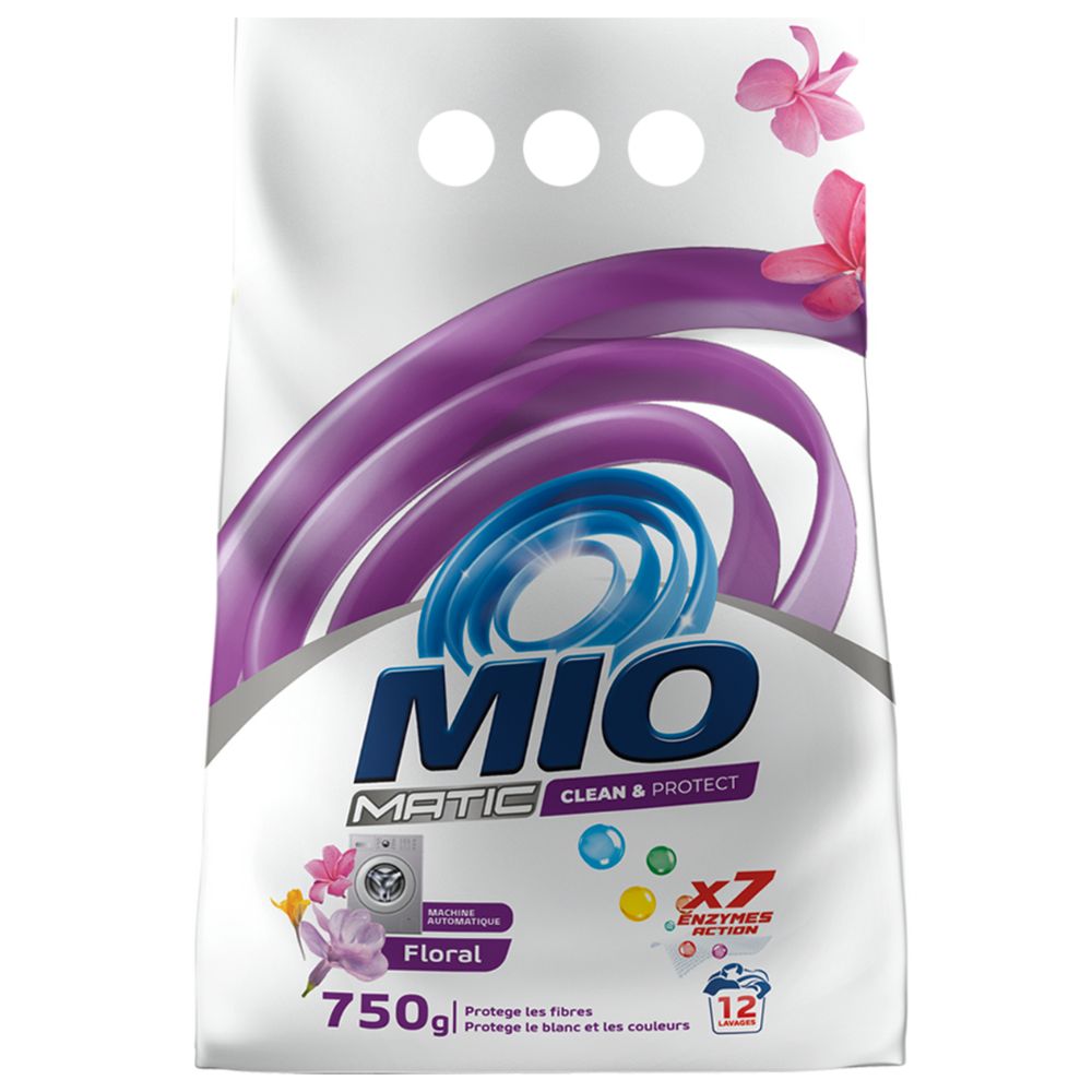Détergent Lessive Poudre Machine Mio 750g