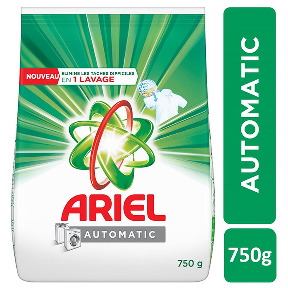 Détergent Lessive Poudre Machine Regulier Ariel 750g