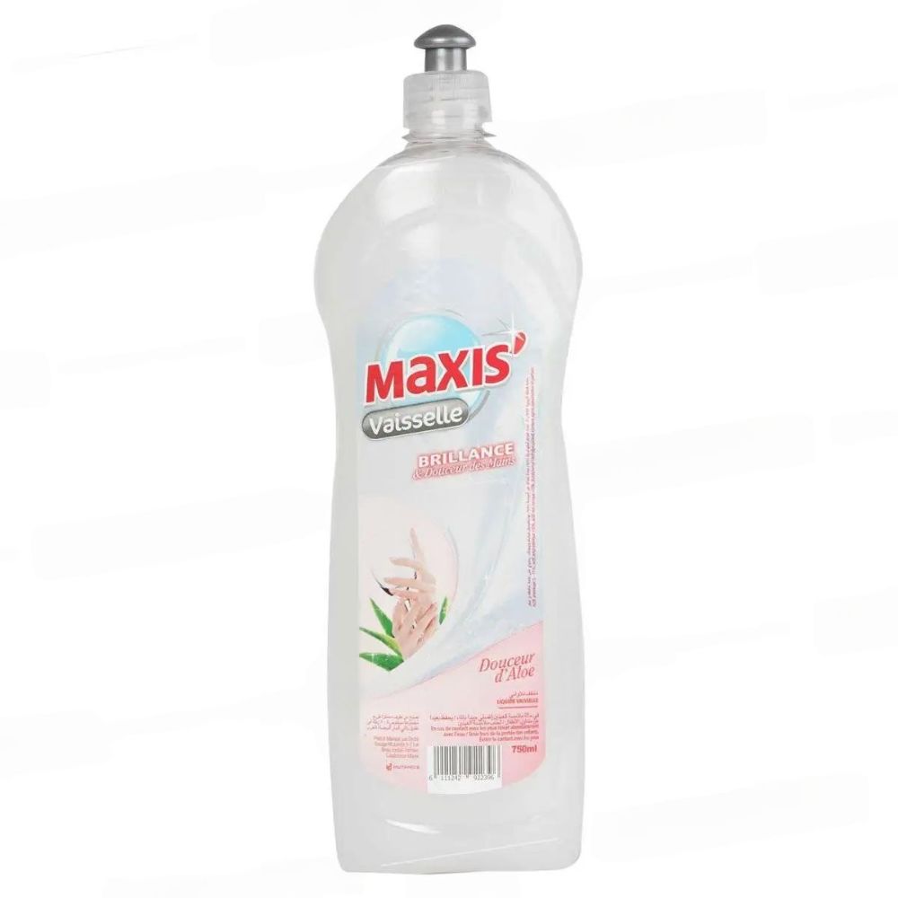 Liquide Vaisselle Sensitive Aloe Vera Maxis 750ml.