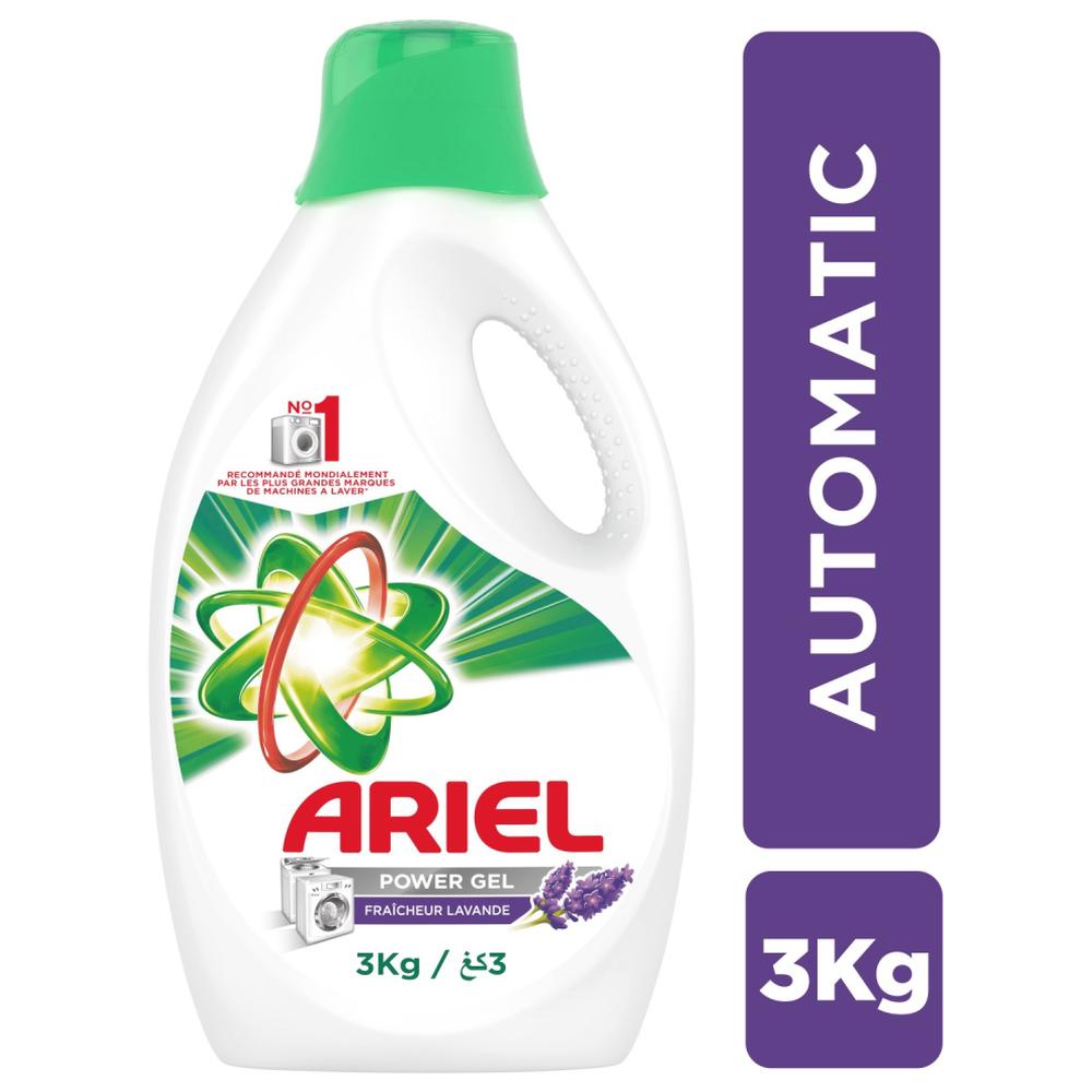 Lessive Liquide Automatique Fraicheur Lavande Ariel 3L
