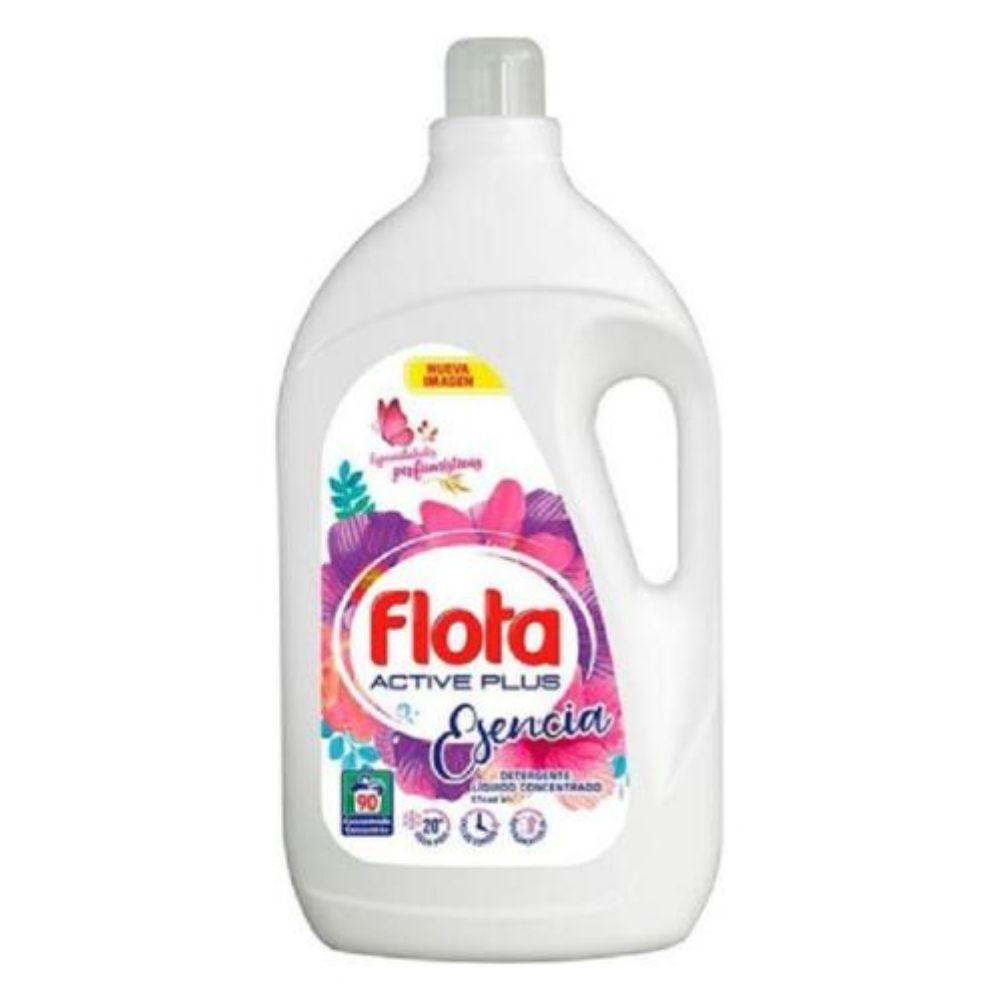 Lessive Liquide Détergent 100 Doses Essencia Flota 5L