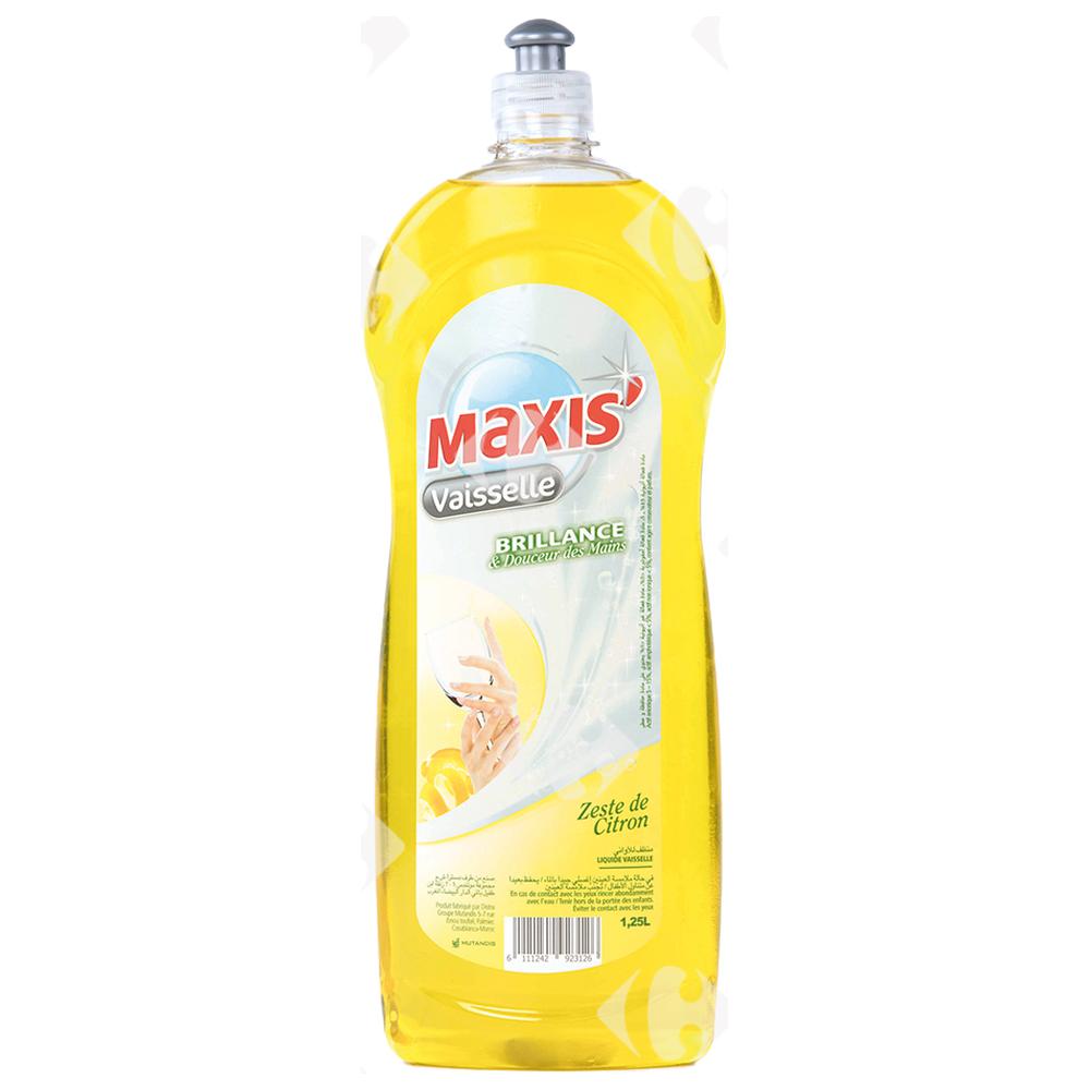 Liquide Vaisselle Citron Maxis 1250ml.