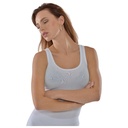 Débardeur Marcel Femme Blanc en Coton - Taille XL