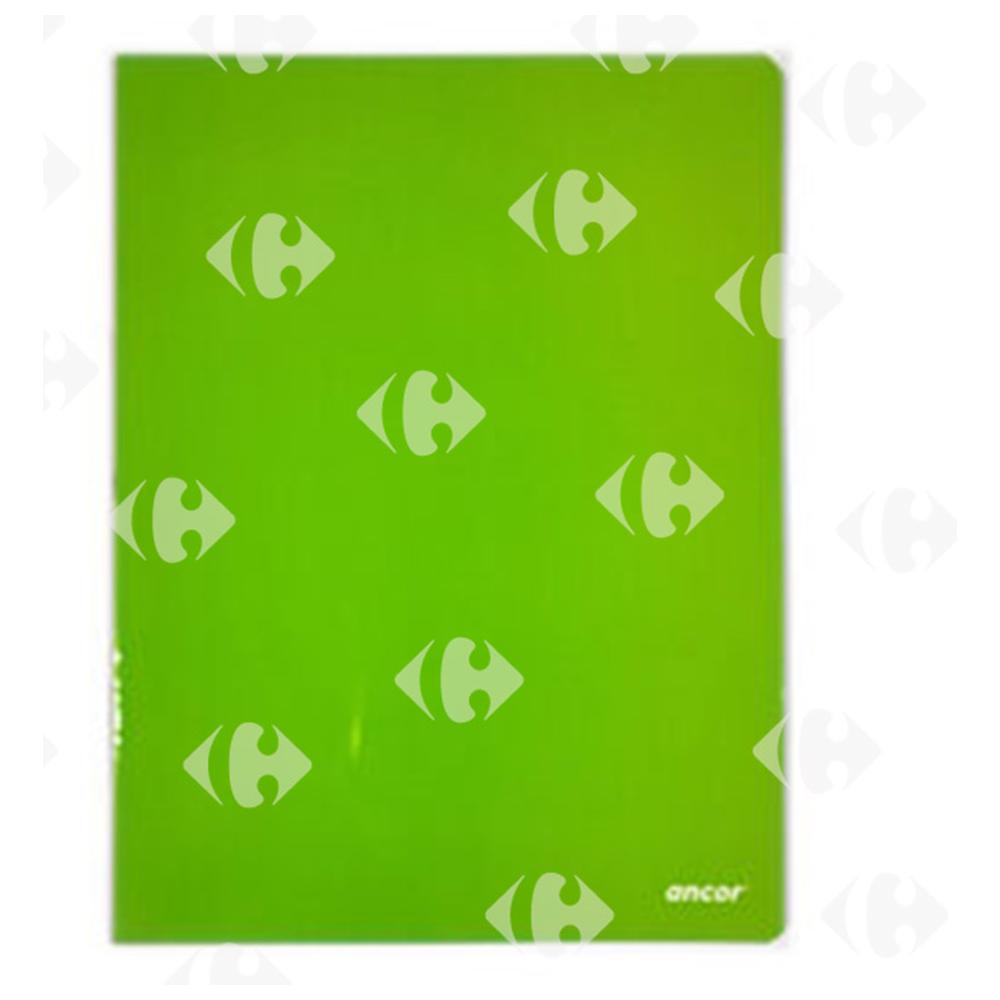 [585266] Cahier Piqué Couverture en Plastique 192 pages Seyès 17x22cm Ancor 90g